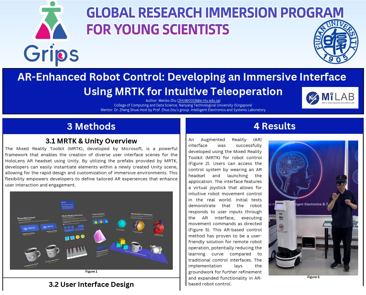 AR-Enhanced Robot Control: Developing an Immersive Interface Using MRTK for Intuitive Teleoperation preview